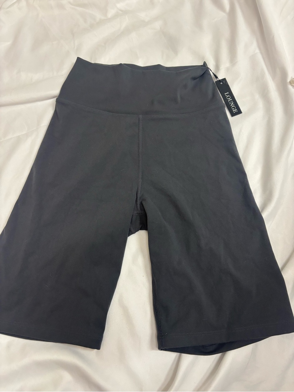 Lounge dark grey High-Waist Biker Shorts XS NWT